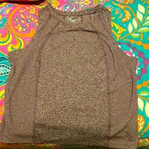 🔥ATHLETIC COMPRESSION STYLE SOFT FITNESS RIB TANK TOP GYM GREY COMFORTABLE